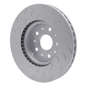 Cadillac CTS Brake Rotor (1) - Right Front - R1 Concepts - GeoSPEC Coated Rotor - Slotted - `15-`19